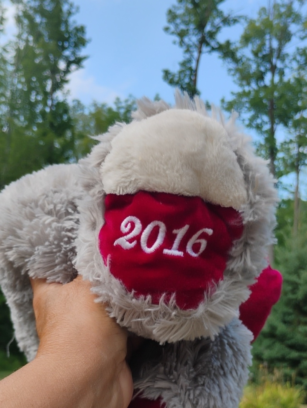 Kmart Vintage 1986 Christmas Bear  VNPLVC
   Used as Prop, Only for photos - Picture 8 of 16